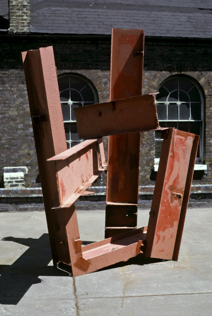 John Foster, 'Three Cornered', 1975, steel, painted