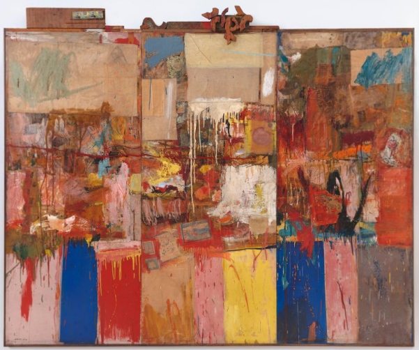 Robert Rauschenberg, "Collection", 1954-55, SFMOMA